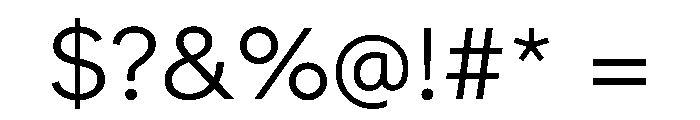 Atkinson Hyperlegible Next Light Font OTHER CHARS