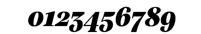 Atlante Variable Heavy Italic Font OTHER CHARS