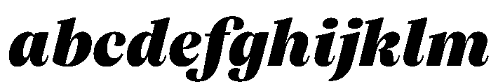 Atlante Variable Heavy Italic FONT