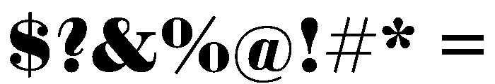 Atlante Variable Semibold Font OTHER CHARS