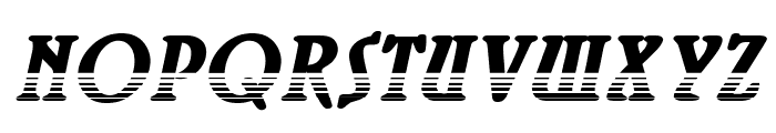 Atlantia-BoldItalic Font UPPERCASE