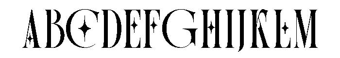 AT - Monarch Regular Font UPPERCASE