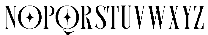 AT - Monarch Regular Font UPPERCASE