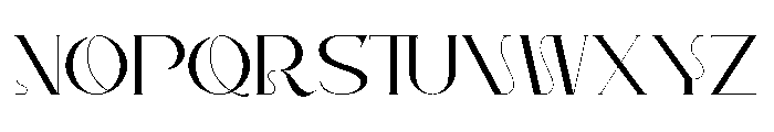 Atabrine Font UPPERCASE