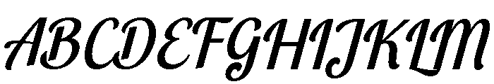 Ataleny Font UPPERCASE