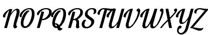 Ataleny Font UPPERCASE