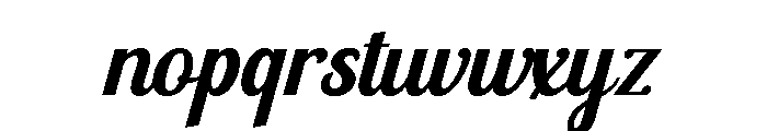 Ataleny Font LOWERCASE