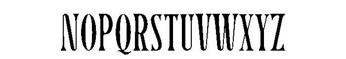 Atefrein Font UPPERCASE