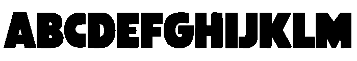 Atelora Font UPPERCASE