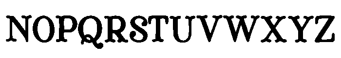 Atemoya Font UPPERCASE
