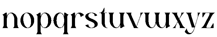 Atfagis Font LOWERCASE