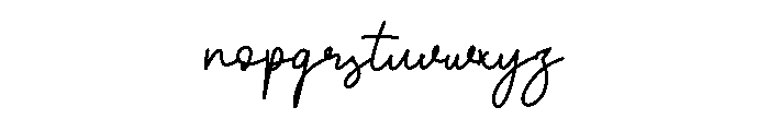 Athala Font LOWERCASE