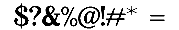 Athalia Font OTHER CHARS