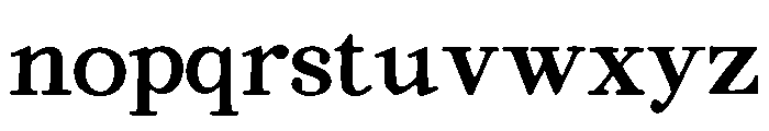Athalia Font LOWERCASE