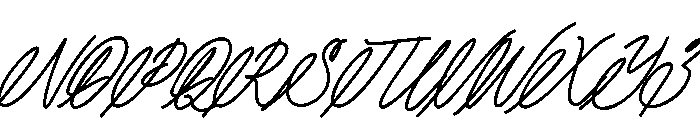 Atharwa Font UPPERCASE