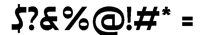 Athenzo Regular Font OTHER CHARS