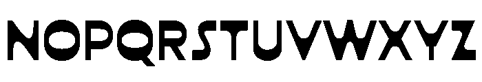 Athenzo Regular Font UPPERCASE