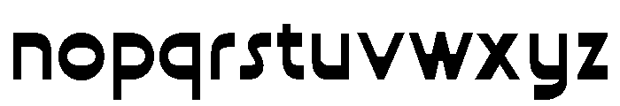 Athenzo Regular Font LOWERCASE