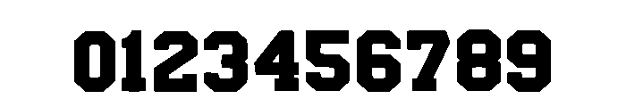 Athlete Baseball Regular Font OTHER CHARS