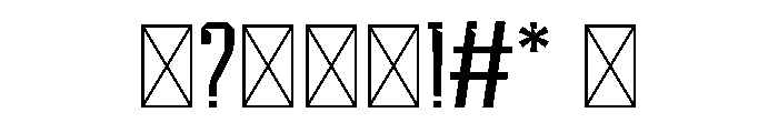 Athlete College Font OTHER CHARS