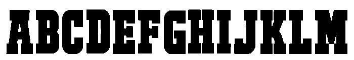 Athlete Final Regular Font UPPERCASE