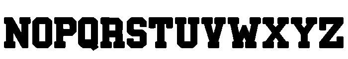 Athlete Vintage Regular Font LOWERCASE