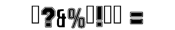 Athletic Baseball Regular Font OTHER CHARS