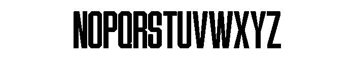 Athletic Circle Regular Font UPPERCASE