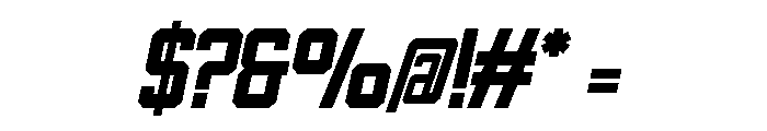 Athletic College Italic Font OTHER CHARS