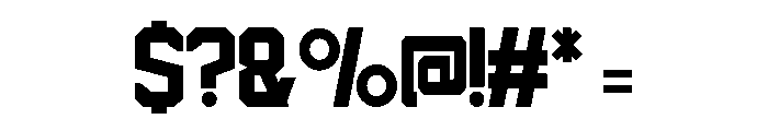 Athletic Division Regular Font OTHER CHARS