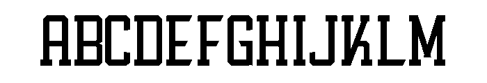 Athletic Varsity Regular FONT