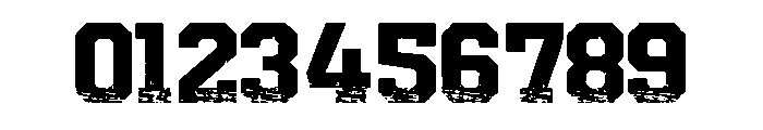 Athletic Varsity Font OTHER CHARS
