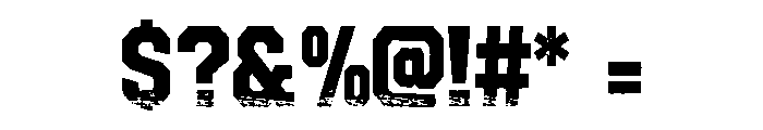 Athletic Varsity Font OTHER CHARS