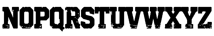 Athletic Varsity Font UPPERCASE
