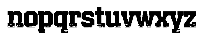 Athletic Varsity Font LOWERCASE