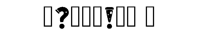 Athys Regular Font OTHER CHARS