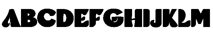 Athzen Font UPPERCASE