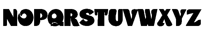 Athzen Font UPPERCASE