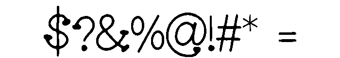 Atla Font OTHER CHARS