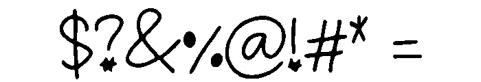 Atlantis_Found Font OTHER CHARS