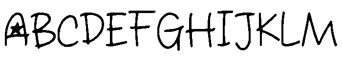 Atlantis_Found Font UPPERCASE