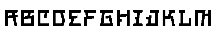 Atlas Code Regular Font UPPERCASE