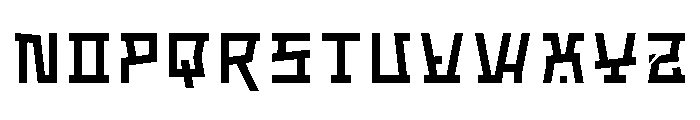Atlas Code Regular Font UPPERCASE