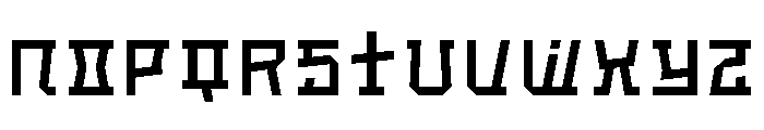 Atlas Code Regular Font LOWERCASE