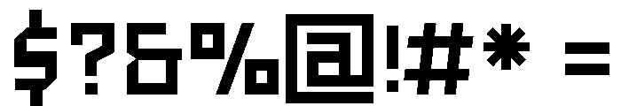 Atmara Regular Font OTHER CHARS