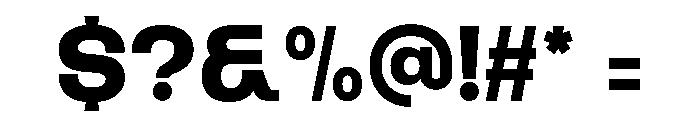Atnia Regular Font OTHER CHARS