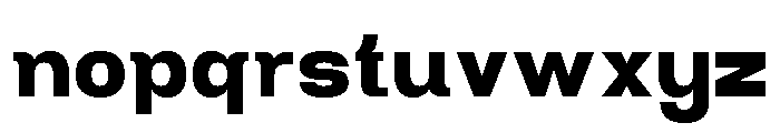 Atnia Regular Font LOWERCASE