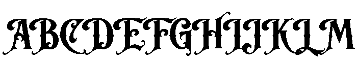 AtomicRust-Regular Font UPPERCASE