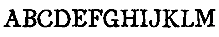 Atreus Font UPPERCASE