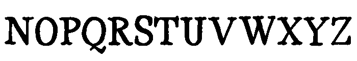 Atreus Font UPPERCASE
